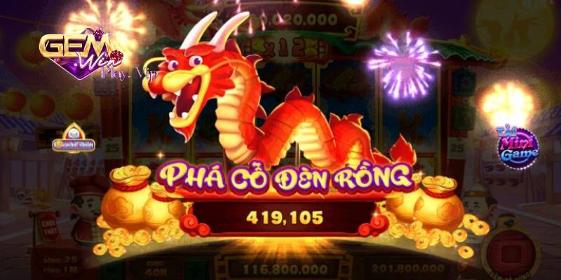 Sơ lược về game nổ hũ phá cỗ đèn rồng Gemwin